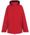 RG745 Regatta Dover Parka Jacket Classic Red colour image